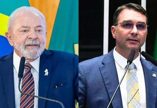 Lula e Flávio Bolsonaro empatam no 2º turno, aponta pesquisa Nexus/BTG