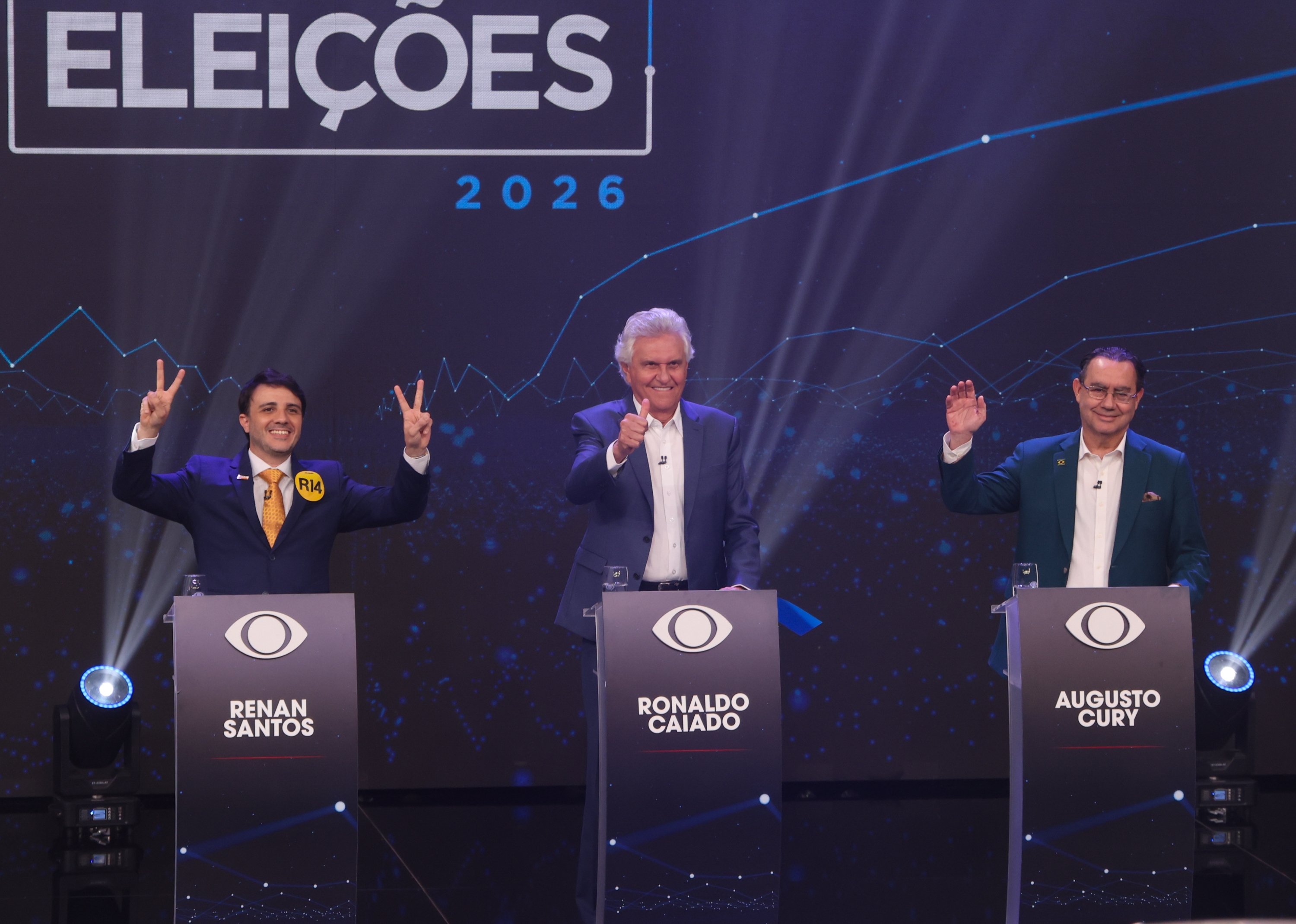Mesmo ausentes, Lula e Flávio viram principais alvos do debate da Band
