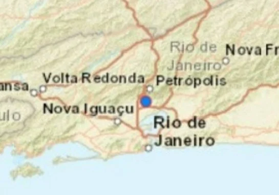 Tremor de terra de 2,3 de magnitude é registrado na serra do RJ